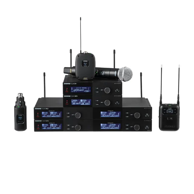 Shure wireless microphones